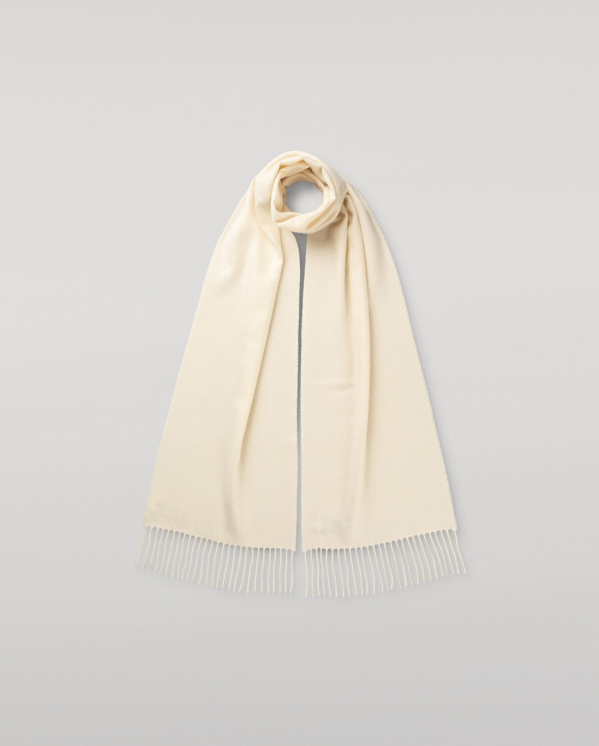 White Cashmere Scarf