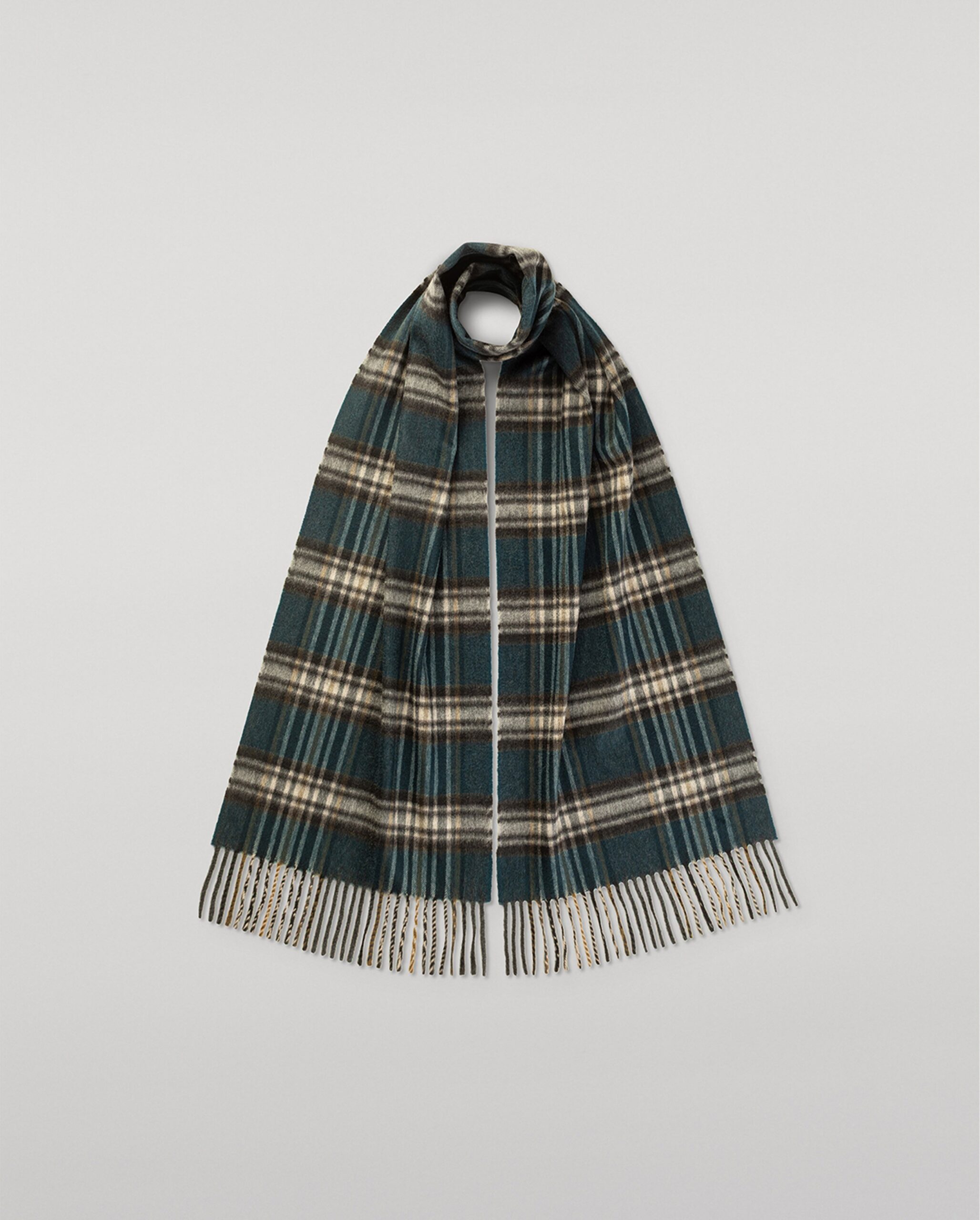 Doune Bottle Green Cashmere Scarf